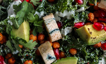 Blue Cheese and Kale Salad