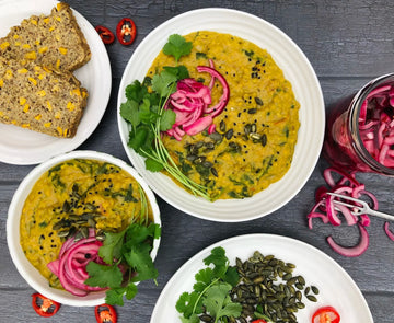 Spinach and Coconut Lentil Dahl