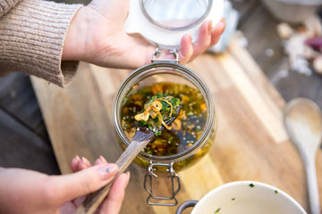 Green Chilli Garlic Oil