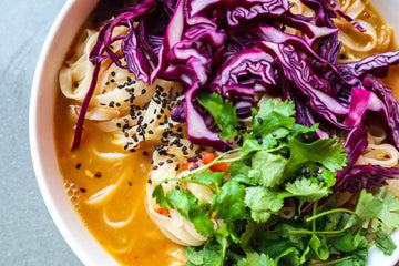 10 Minute Miso & Ginger Noodle Broth