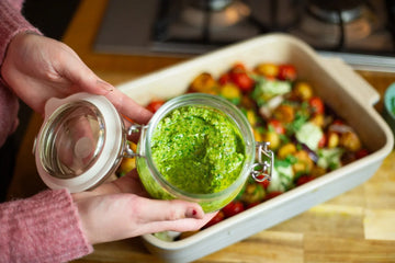 Sunflower Seed Basil Pesto (nut free)