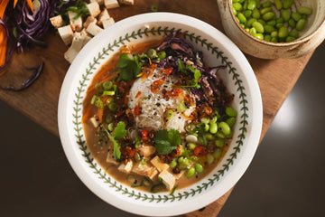 Super Speedy Miso Brothy Rice Bowl (10 minutes dinner)